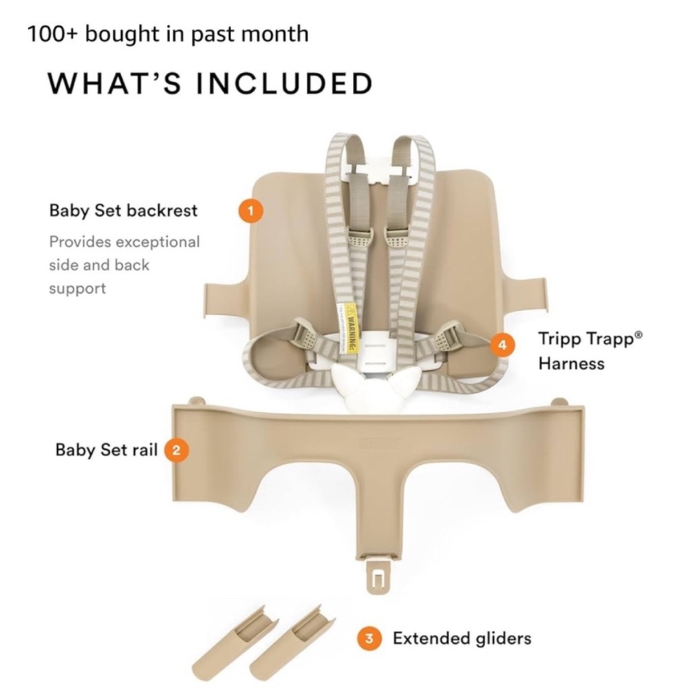 Tripp Trapp Baby Set and Tray by Stokke
